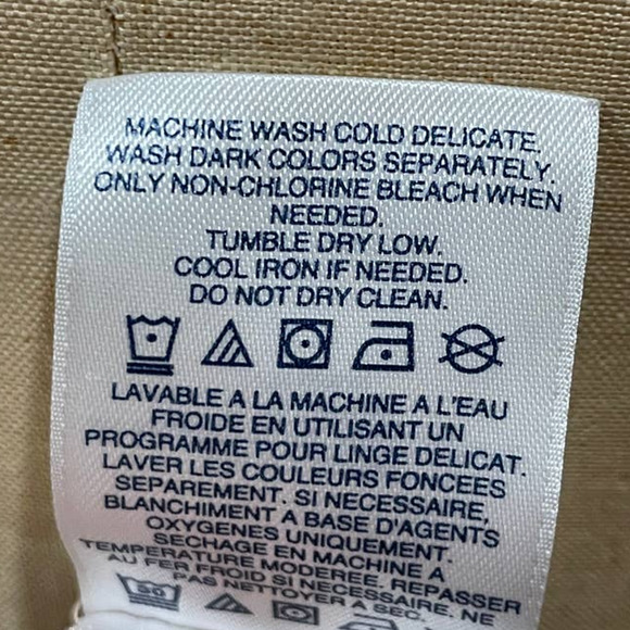 Vintage Lands End Womens Long Sleeve T-shirt Tunic Pink Long Sleeve XS - Picture 10 of 10